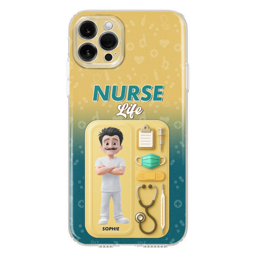 Proud Of Nurse Life - Personalized Phone Case
