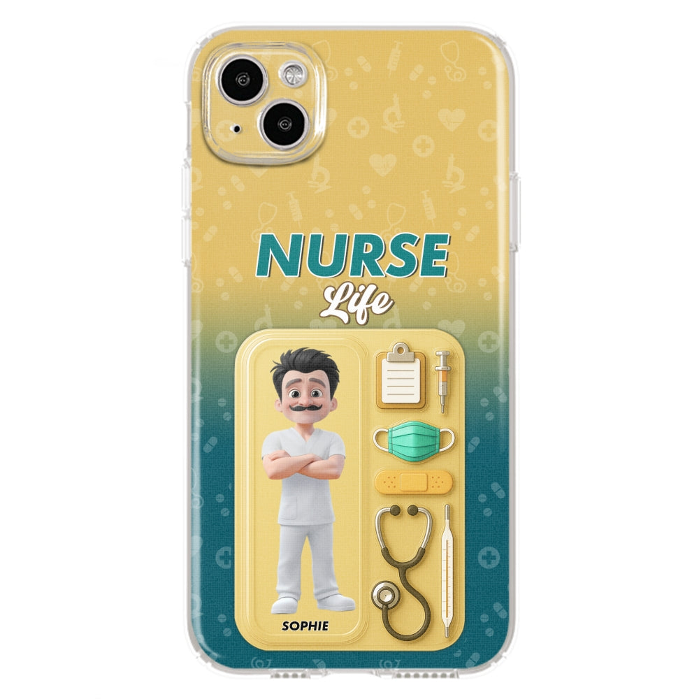 Proud Of Nurse Life - Personalized Phone Case