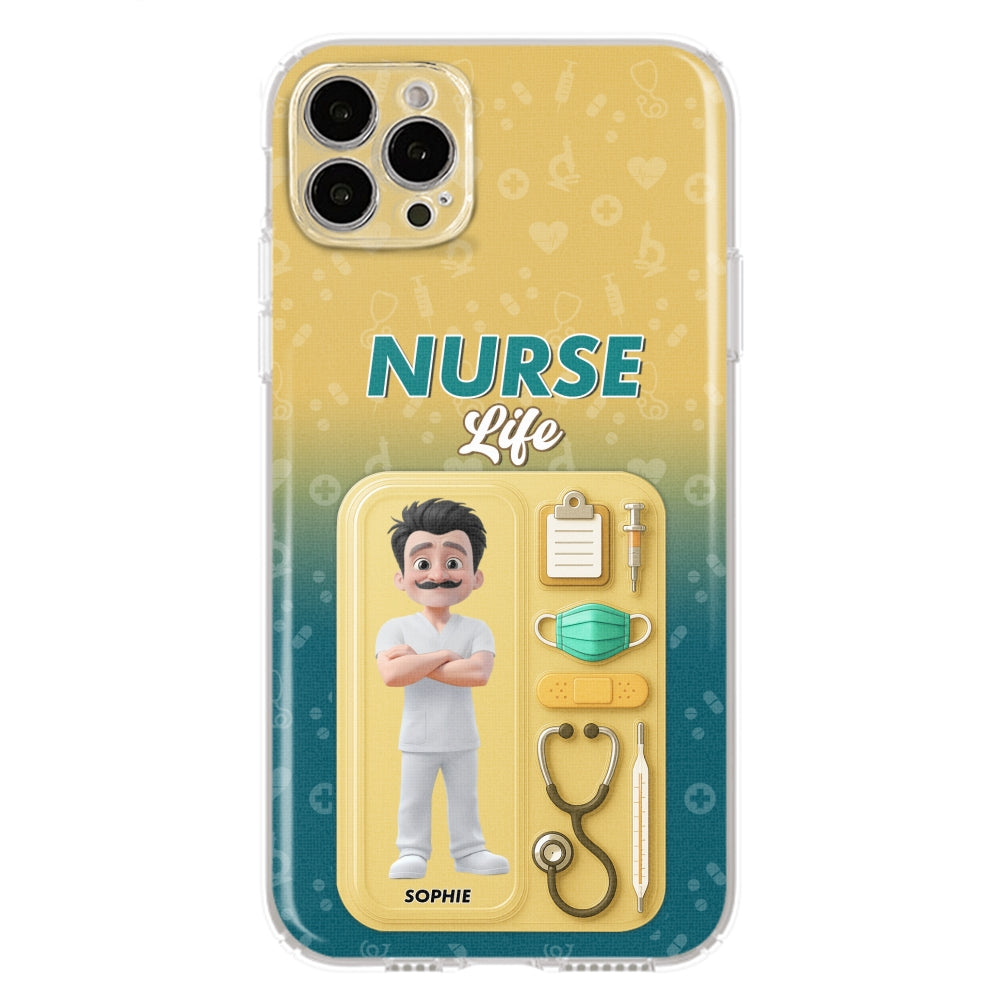 Proud Of Nurse Life - Personalized Phone Case