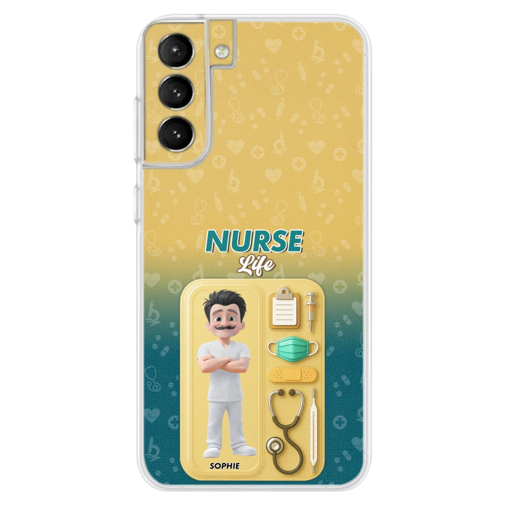 Proud Of Nurse Life - Personalized Phone Case