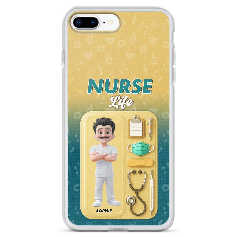 Proud Of Nurse Life - Personalized Phone Case