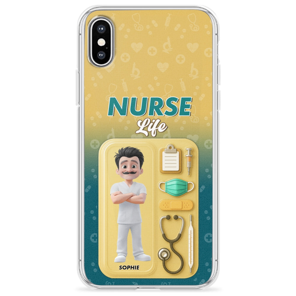 Proud Of Nurse Life - Personalized Phone Case