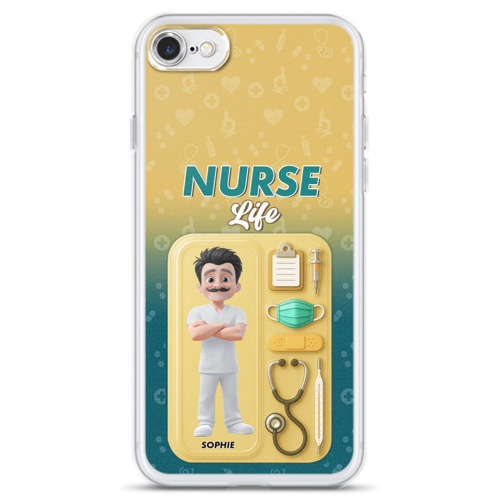 Proud Of Nurse Life - Personalized Phone Case