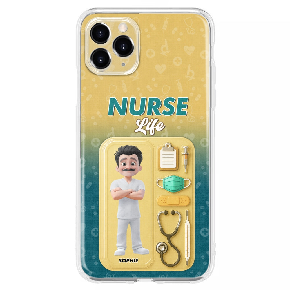 Proud Of Nurse Life - Personalized Phone Case
