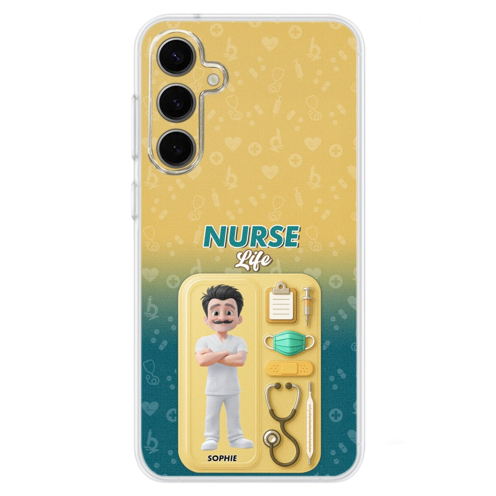 Proud Of Nurse Life - Personalized Phone Case