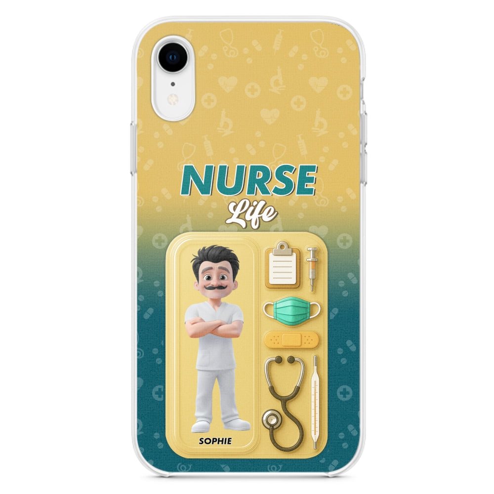 Proud Of Nurse Life - Personalized Phone Case