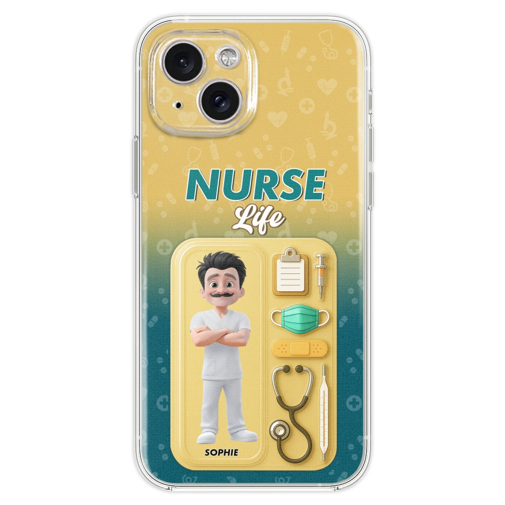 Proud Of Nurse Life - Personalized Phone Case