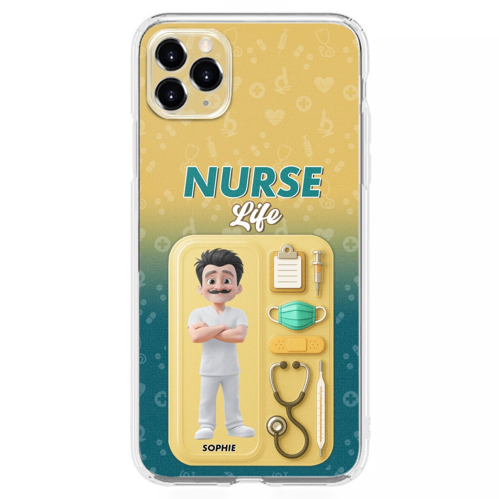 Proud Of Nurse Life - Personalized Phone Case