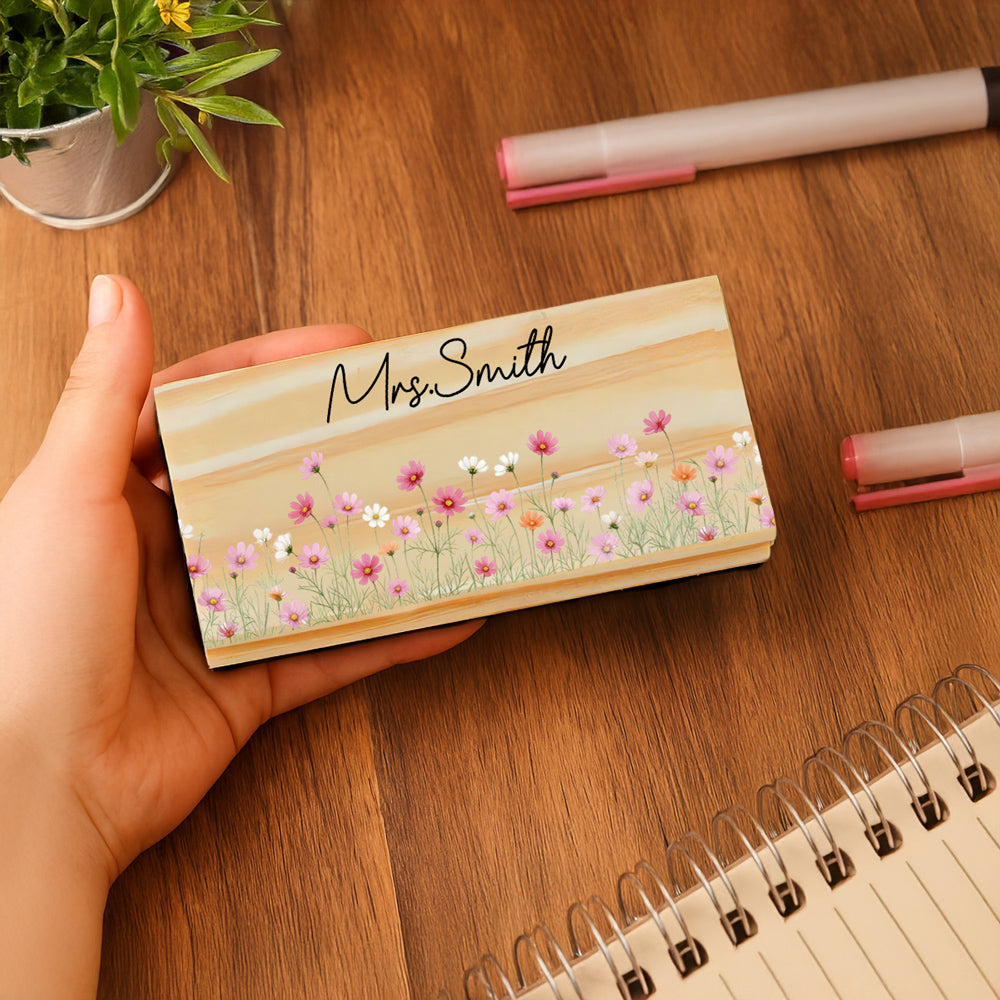 Birth Flower - Personalized Whiteboard Eraser