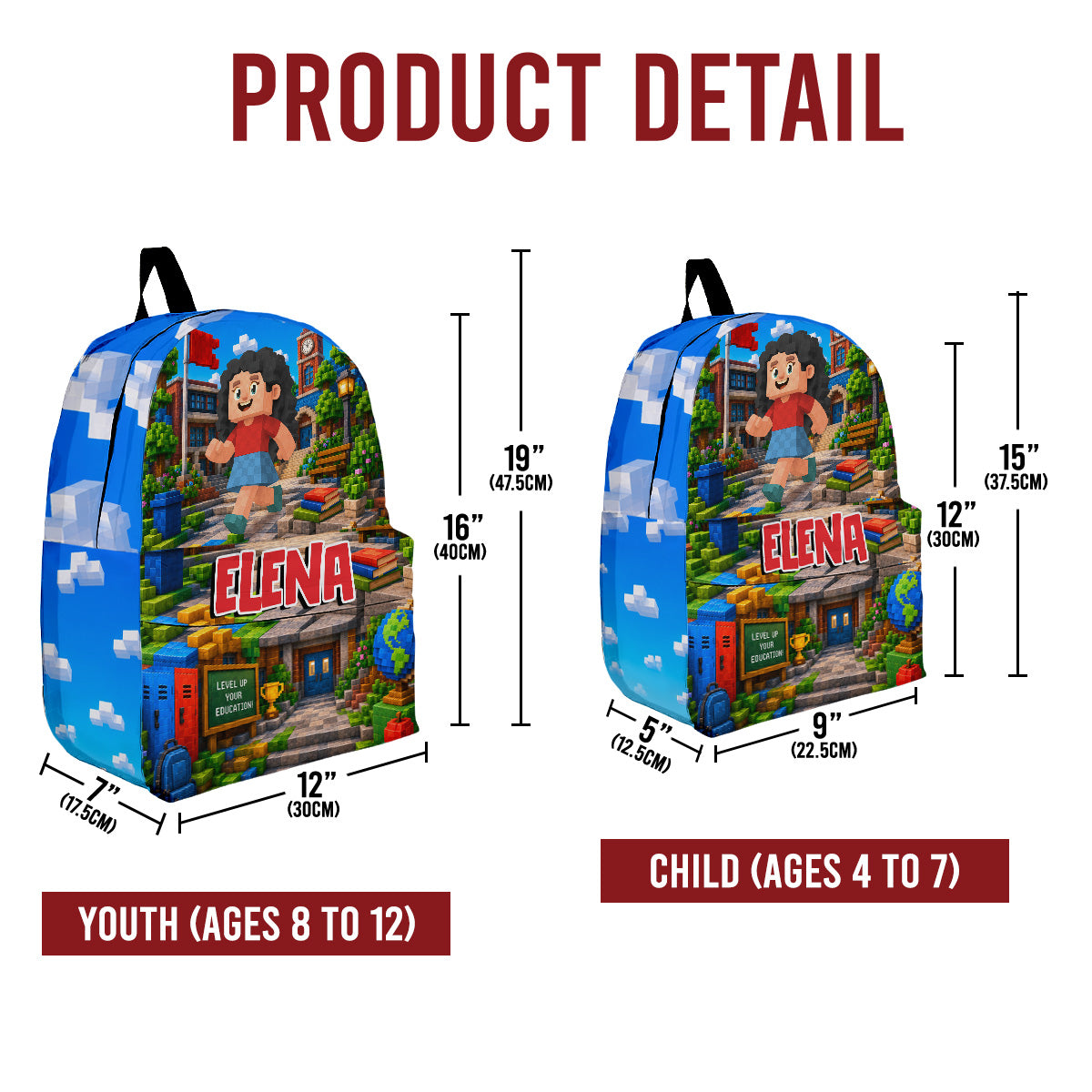 Ready To Explore - Personalized Backpack