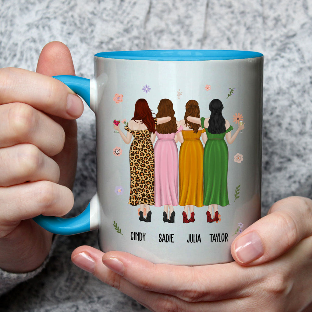 Custom Best Friend, Christmas & Birthday Friendship Keepsake Gift • You Are My Favorite Bestie - Personalized Accent Mug