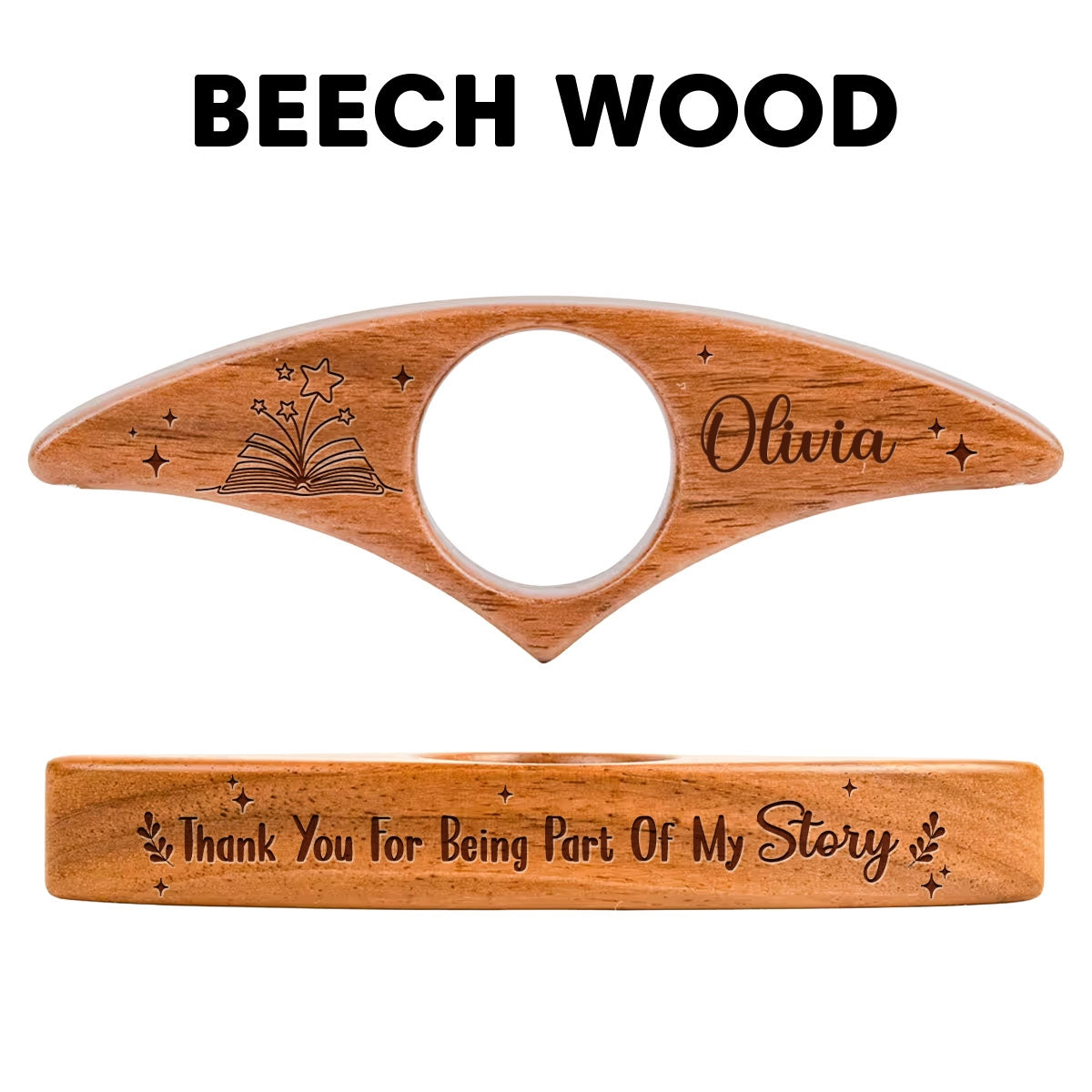 Being Part Of My Story - Personalized Book Page Holder