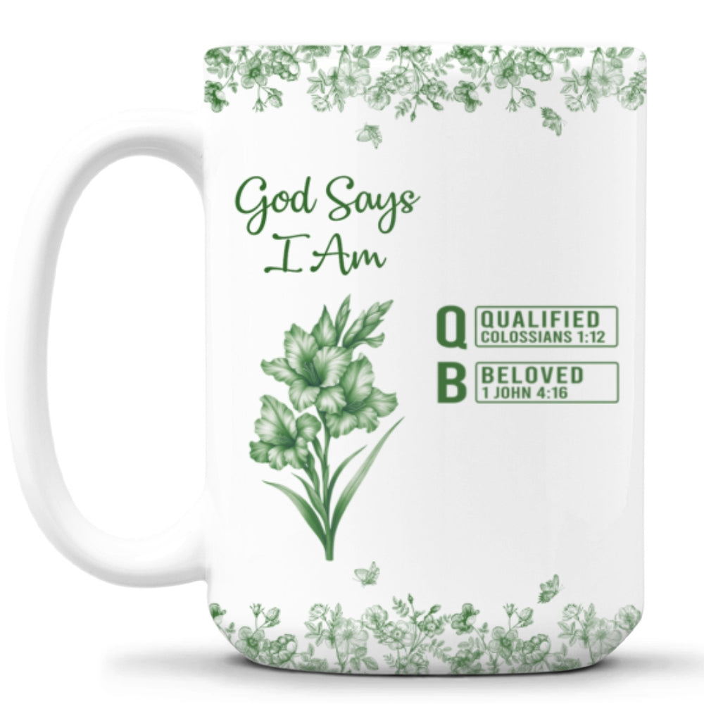 Custom Christmas & Birthday Gift for Daughter • As God Says - Personalized Coffee Mug
