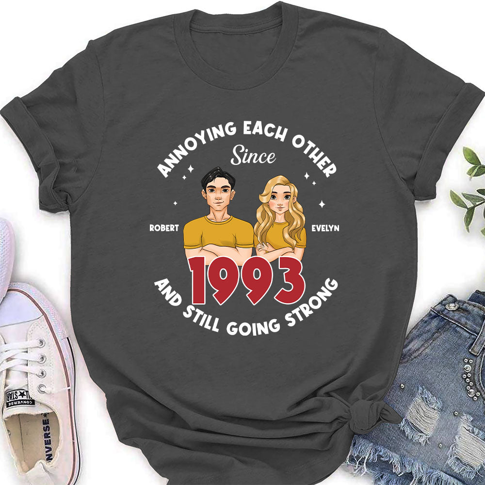 Custom Christmas Anniversary Keepsake Gifts For Wife • And Still - Personalized Women's T-shirt
