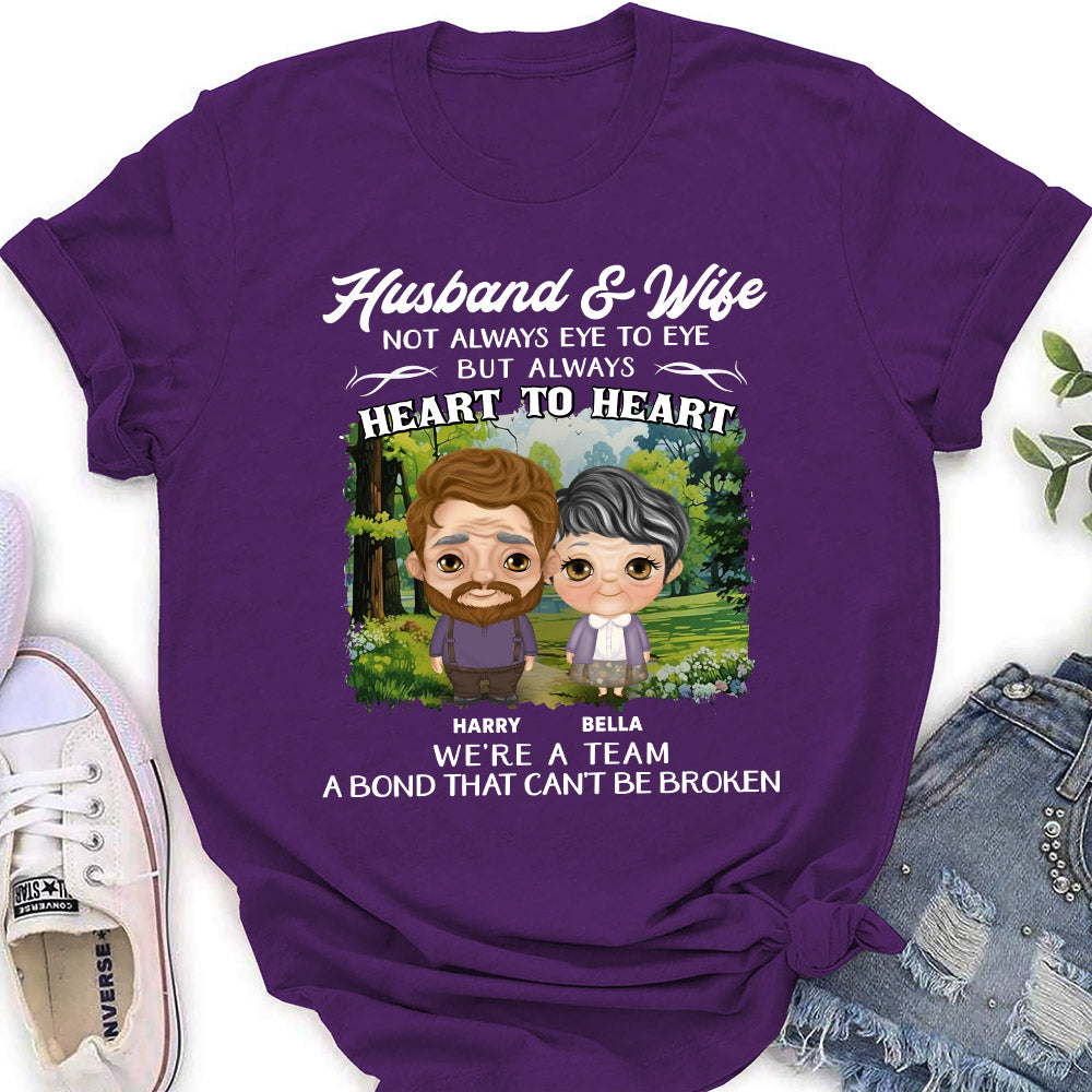 Custom Christmas Anniversary Keepsake Gifts For Wife • Cant Be Broken - Personalized Women's T-shirt