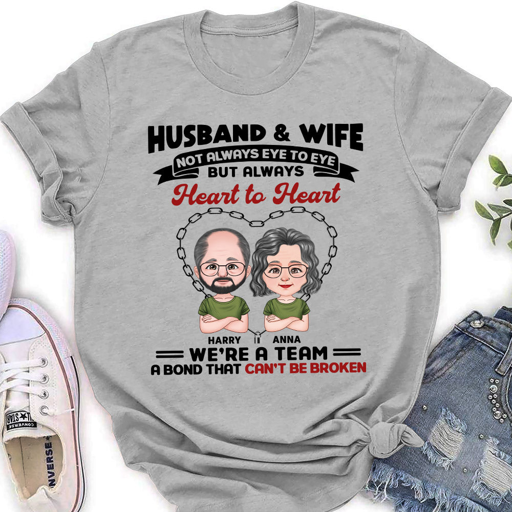 Custom Christmas Anniversary Keepsake Gifts For Wife • Husband And Wife - Personalized Women's T-shirt