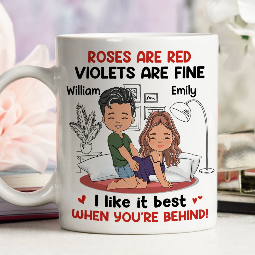 Custom Anniversary Keepsake Gifts For Couple • My Love For You Reaches Beyond Measure - Personalized Coffee Mug