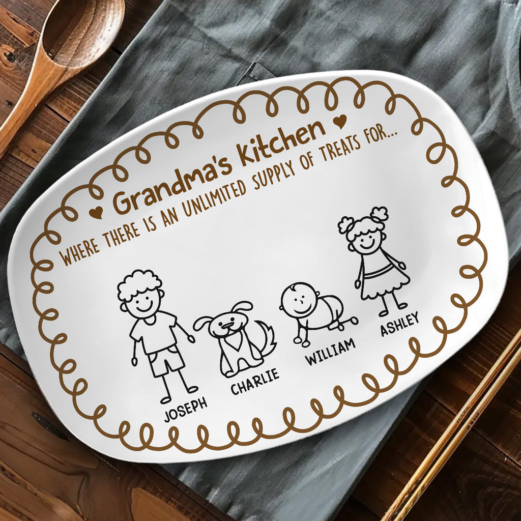 Grandma Kitchen - Personalized Platter