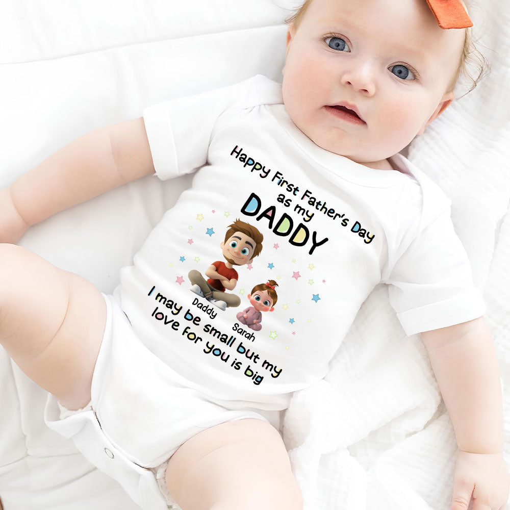 Our First Father Day - Personalized Baby Onesie