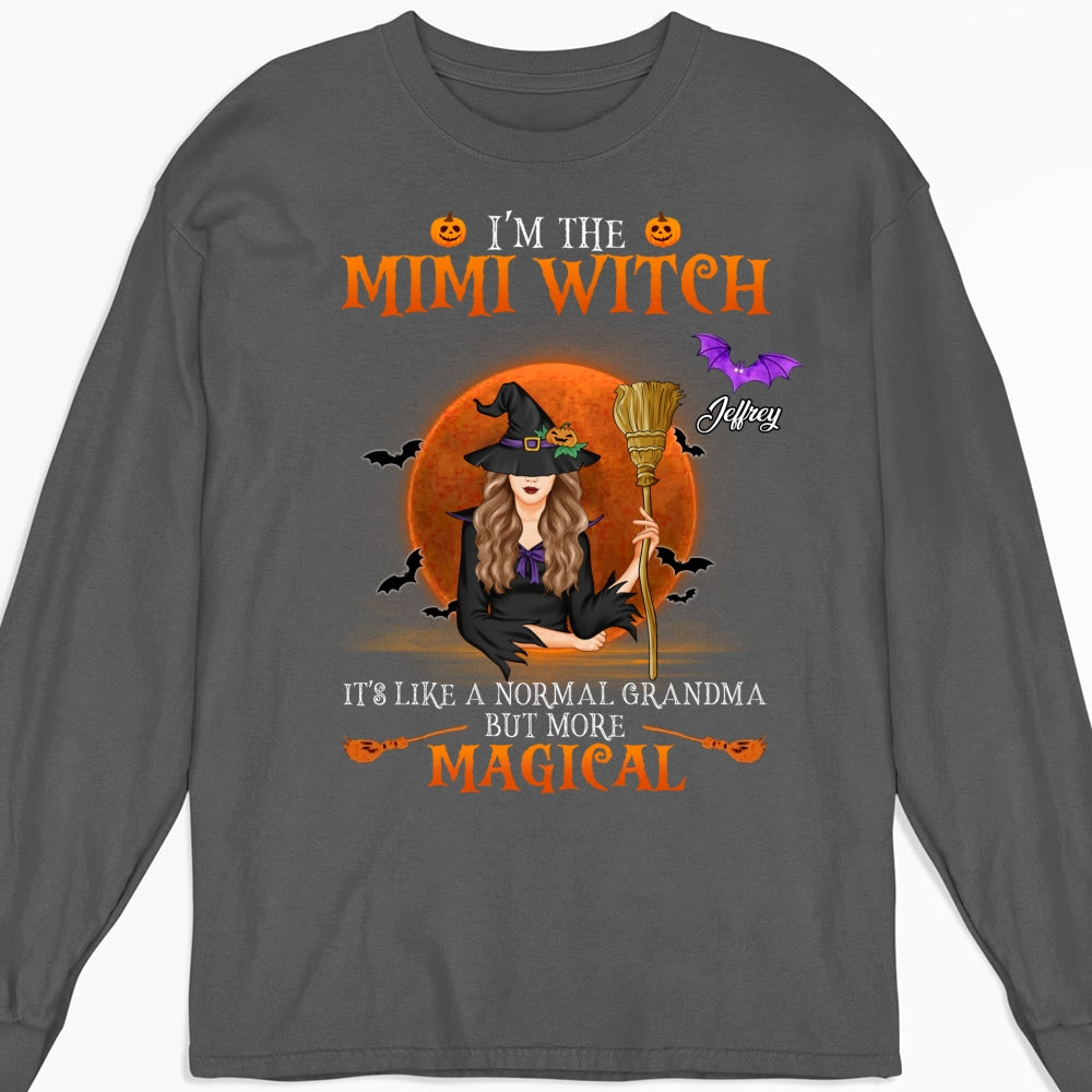I Am A Grandma Witch - Personalized Shirt