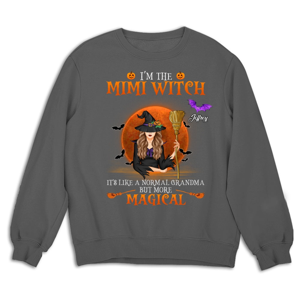 I Am A Grandma Witch - Personalized Shirt