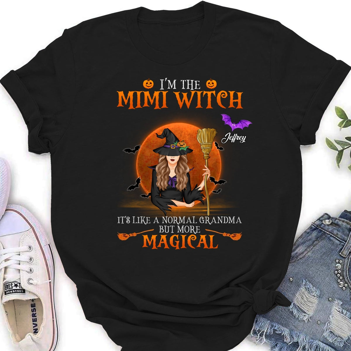 I Am A Grandma Witch - Personalized Shirt