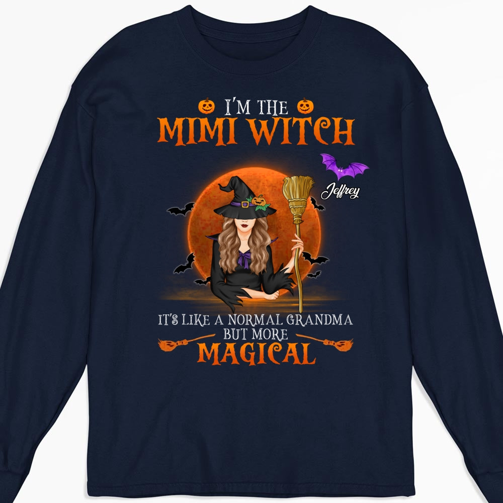 I Am A Grandma Witch - Personalized Shirt