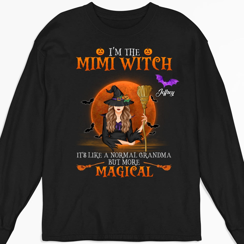 I Am A Grandma Witch - Personalized Shirt