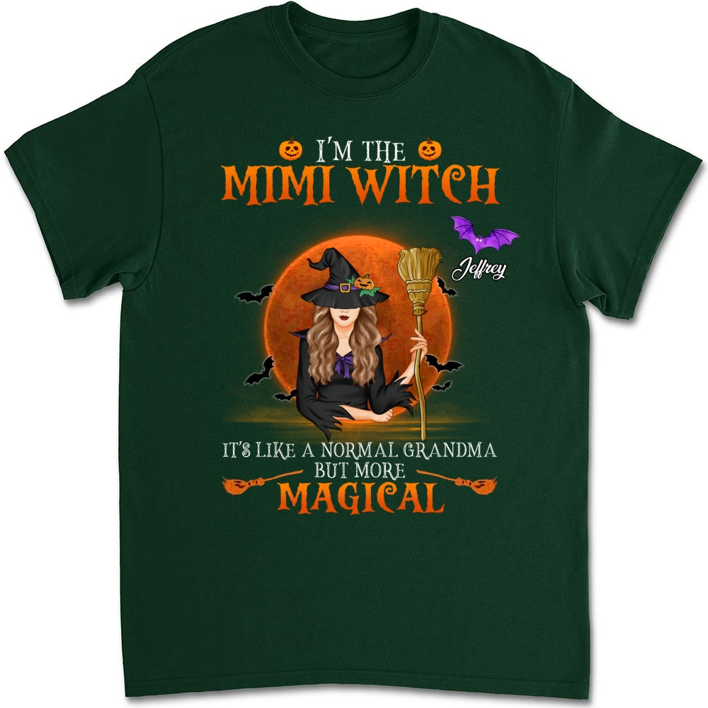 I Am A Grandma Witch - Personalized Shirt