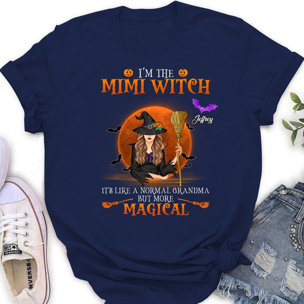 I Am A Grandma Witch - Personalized Shirt