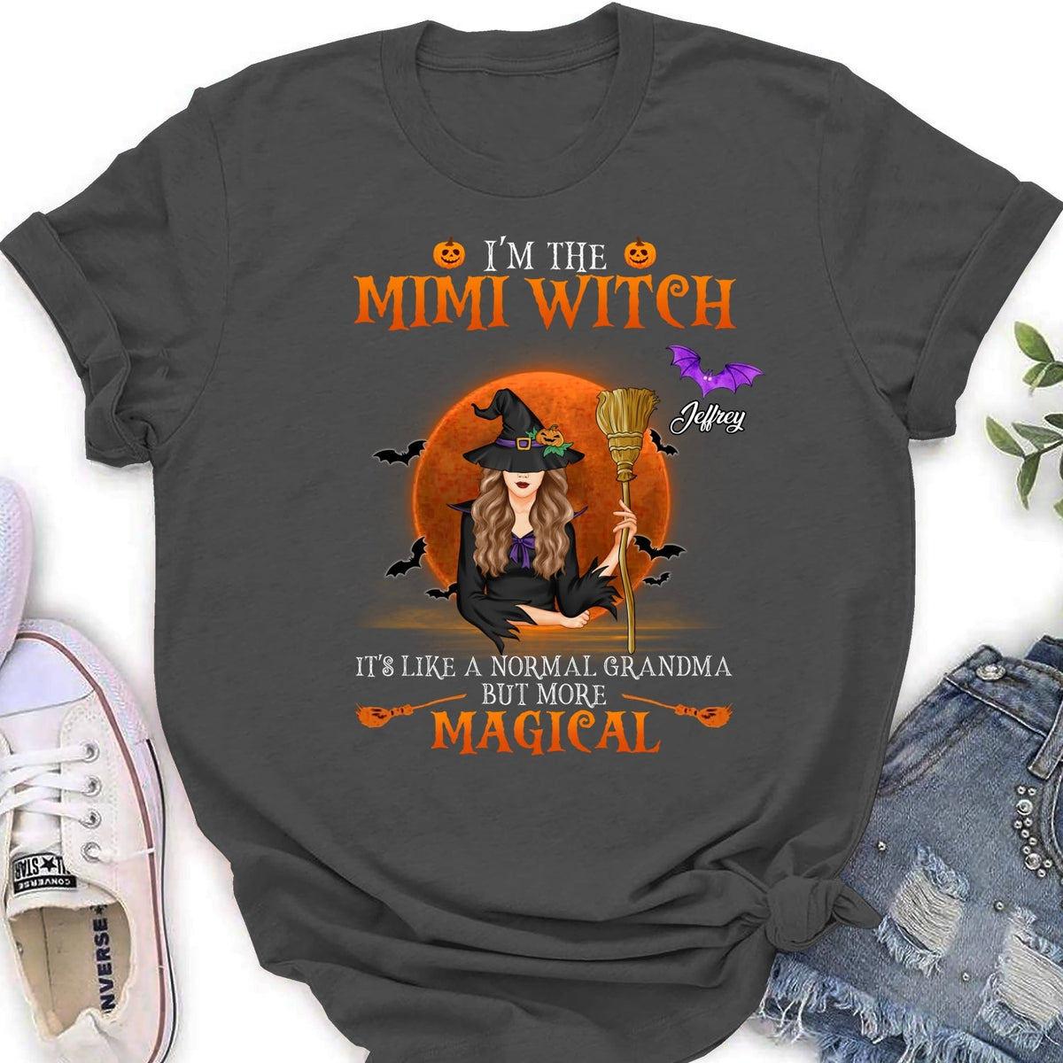 I Am A Grandma Witch - Personalized Shirt