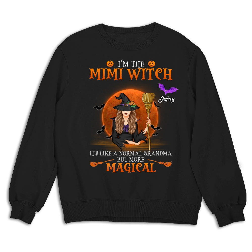I Am A Grandma Witch - Personalized Shirt