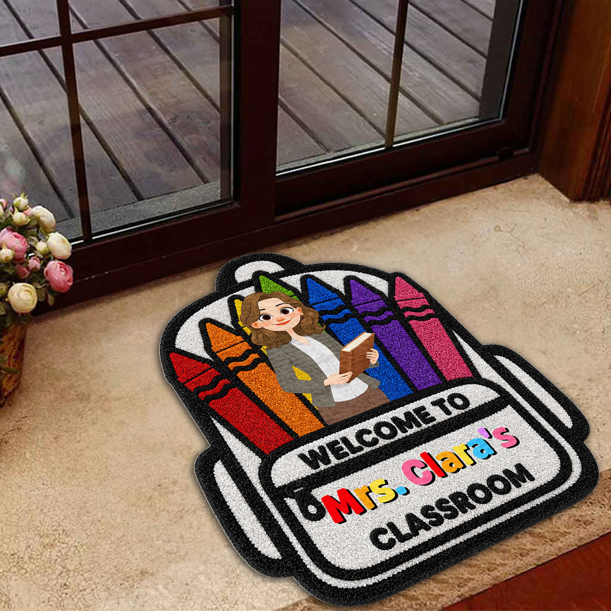 Welcome To My Classroom - Personalized Doormat