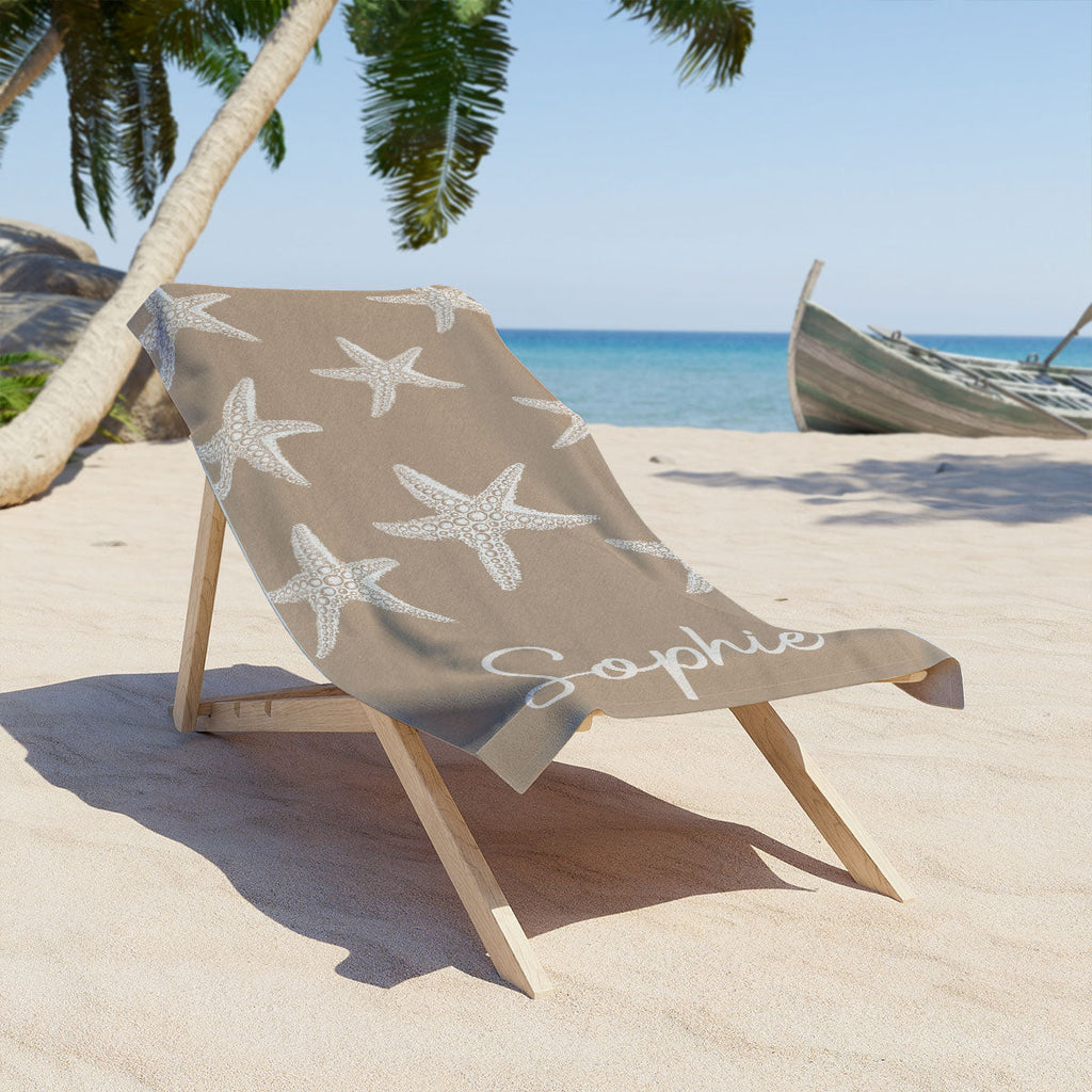 Summer Getaway - Personalized Beach Towel