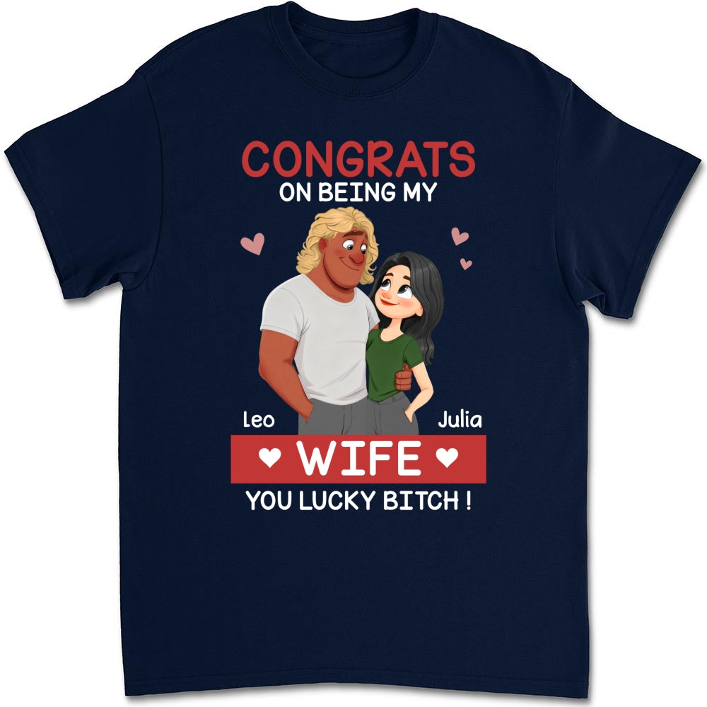 Custom Christmas Anniversary Keepsake Gifts For Wife • Together Through Forever - Personalized Shirt
