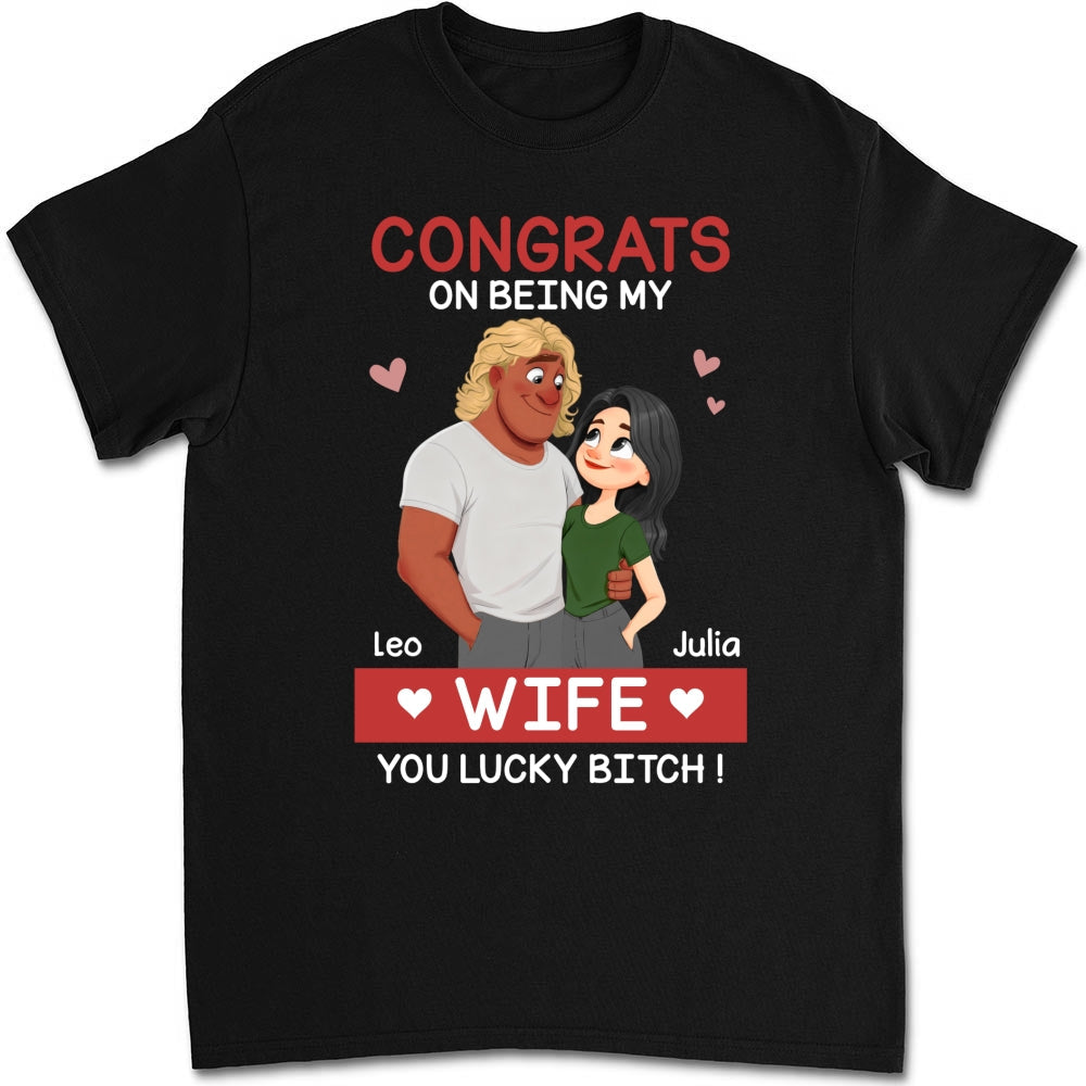 Custom Christmas Anniversary Keepsake Gifts For Wife • Together Through Forever - Personalized Shirt