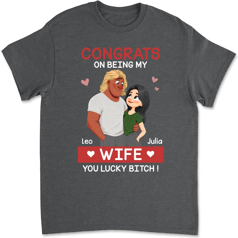 Custom Christmas Anniversary Keepsake Gifts For Wife • Together Through Forever - Personalized Shirt