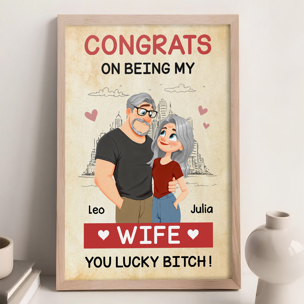 Love Is You - Personalized Poster