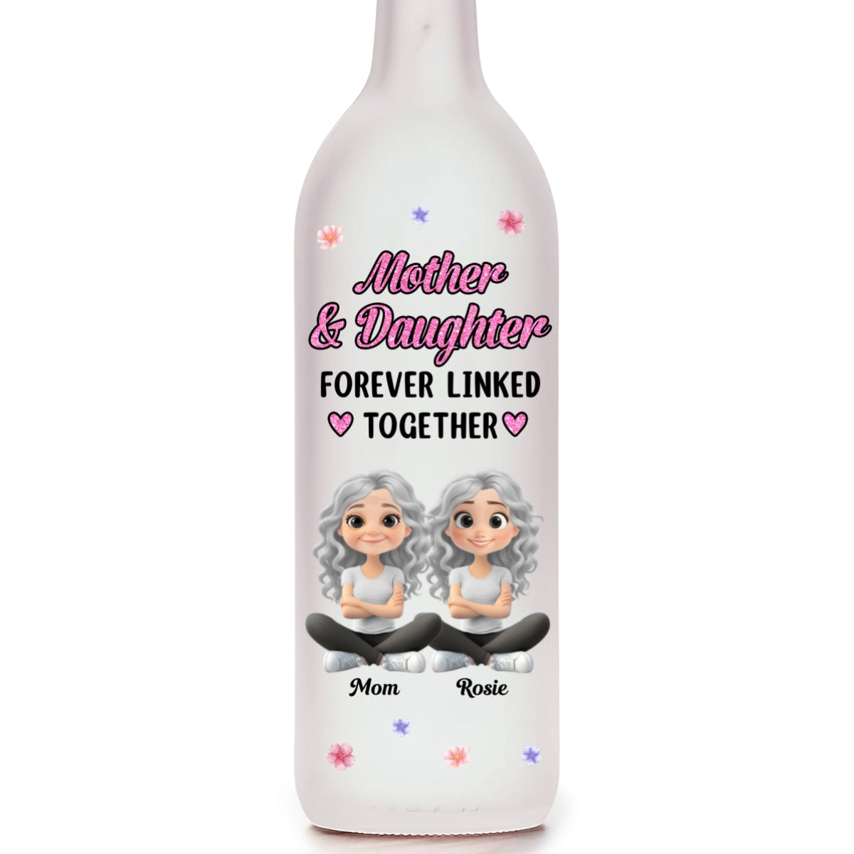 Loving Gift For Mommy - Personalized Bottle Lamp