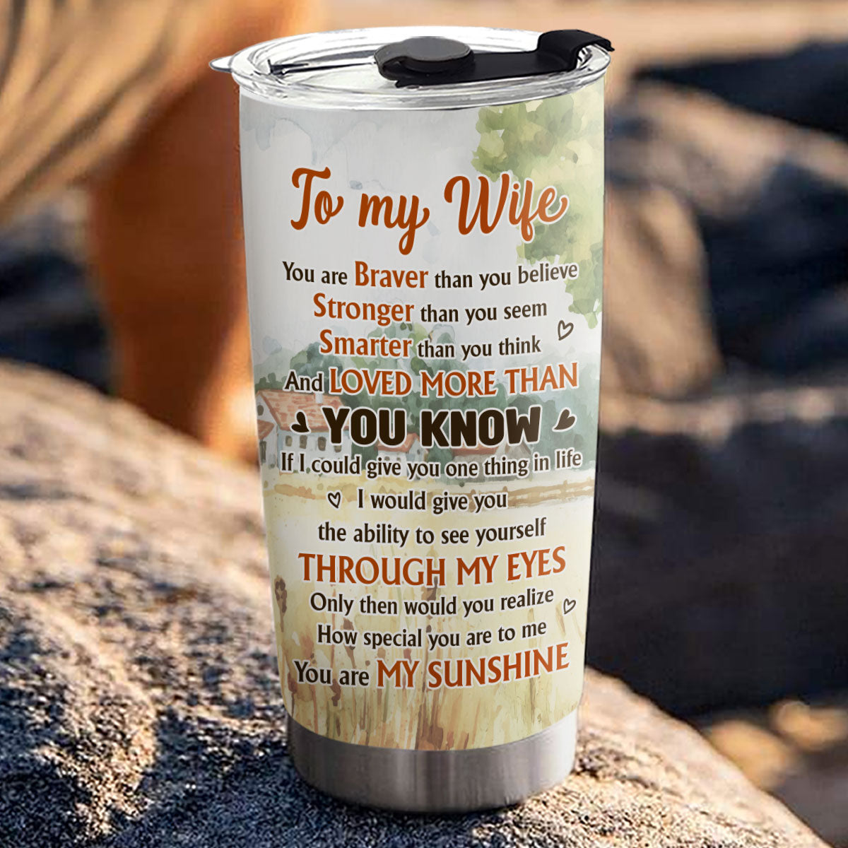 Custom Christmas Anniversary Gifts For Wife • To My Destiny - Personalized Tumbler