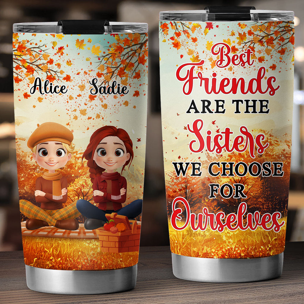 Custom Christmas Birthday Gifts For Best Friend • Always Choose You Fall Season - Personalized Tumbler
