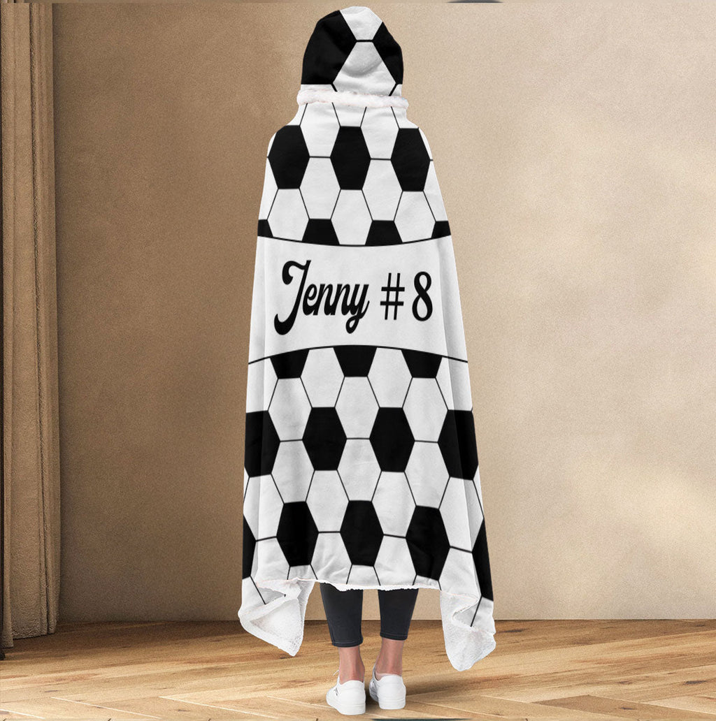 Kids Player Sports - Personalized Hooded Blanket