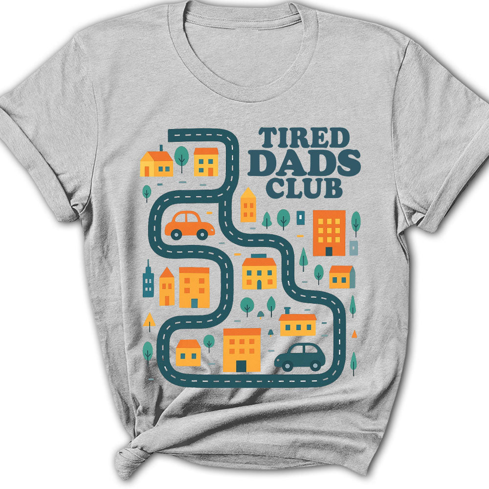 Custom Father's Day, Special Gift for Dad & Grandpa • Tired Dads Husbands Club - Personalized Shirt