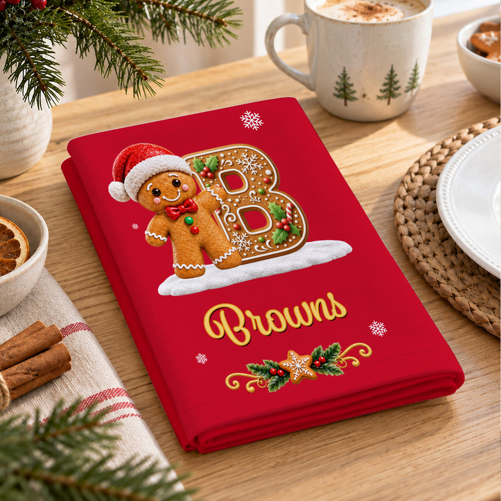 Our Letter - Personalized Napkin