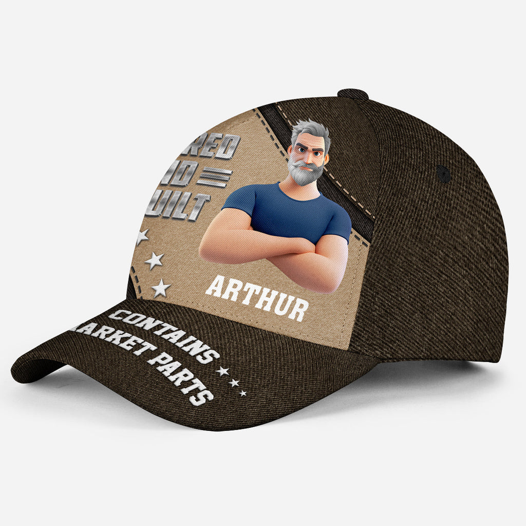 Retired And Rebuilt - Personalized Classic Cap
