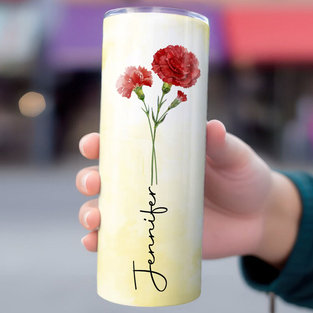 Custom Christmas Birthday Gifts For Best Friend • Friendship Is Beautiful - Personalized Skinny Tumbler