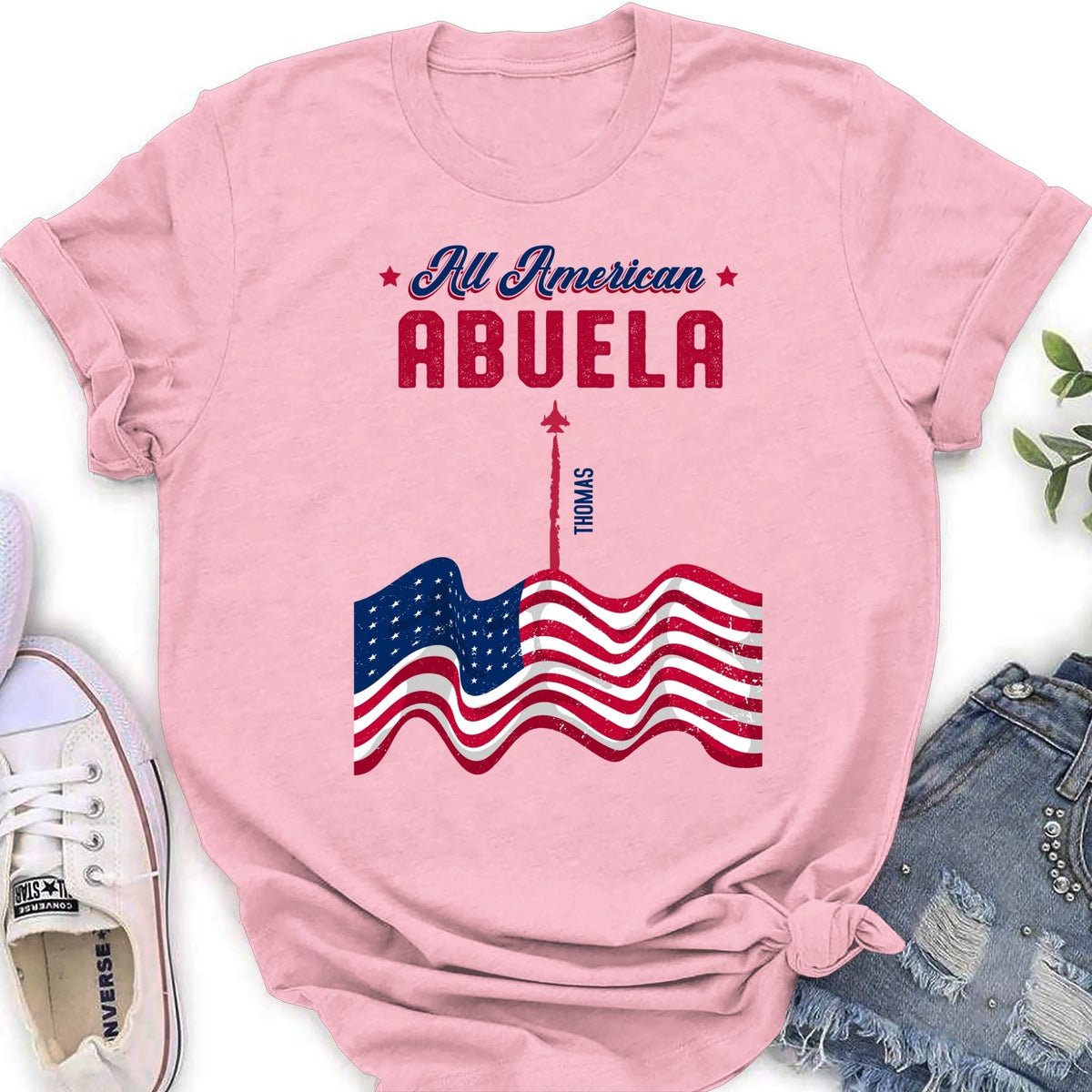 Custom Christmas & Birthday Gift for Grandma • Party In USA - Personalized Shirt