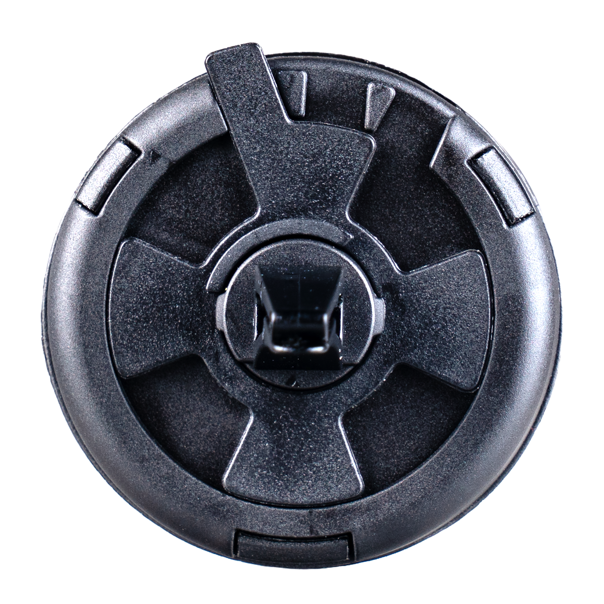 Galactic Scent ScentTab vent clip air freshener - closed rear view showing metal vent clip