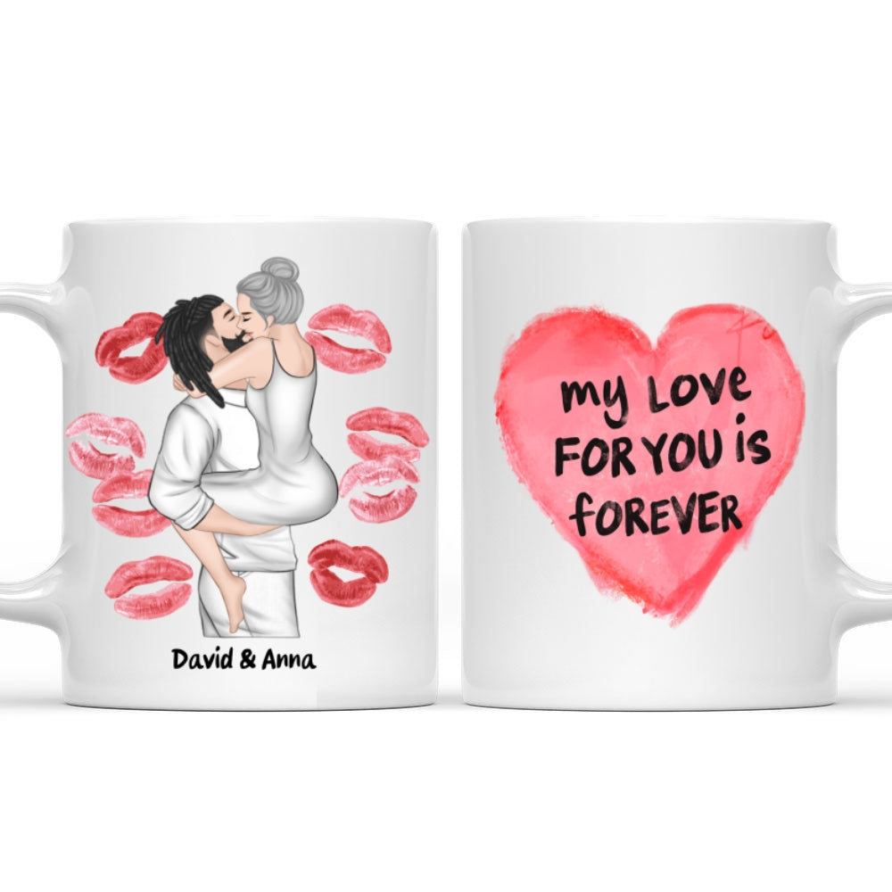 Custom Anniversary Keepsake Gifts For Couple • This Is My Love For You - Personalized Coffee Mug