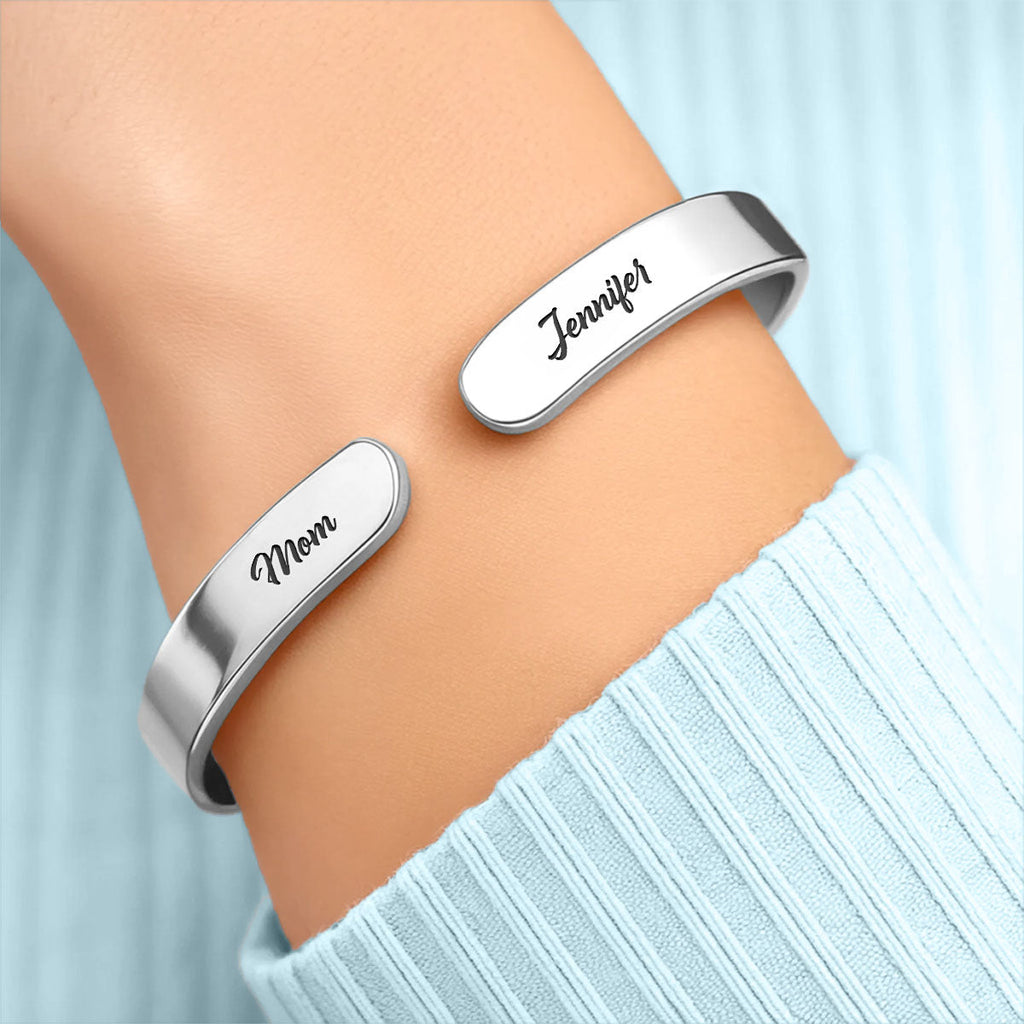 My Daughter Remember Who You Are - Personalized Bracelet Cuff